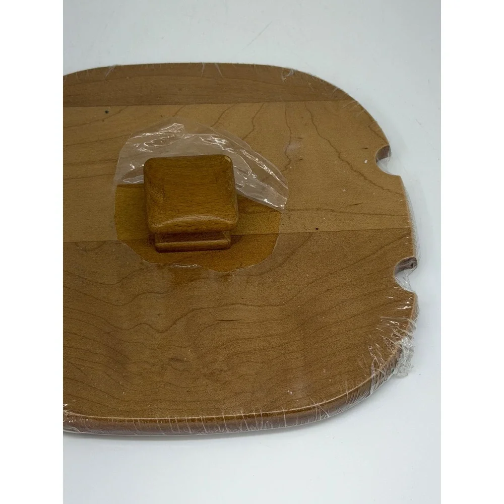 Longaberger Basket Replacement Lid Brown Woodcrafts Tinsel Hardwood Maple 50324